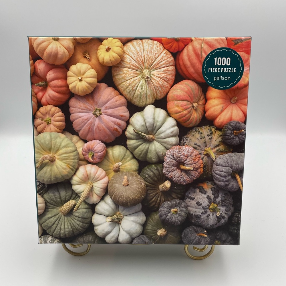 *New* Galison Heirloom Pumpkins Puzzle 1,000 Pieces